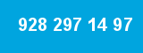 928 297 14 97 928 297 14 97